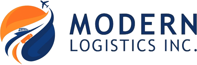 A green background with the word " mod logistica ".